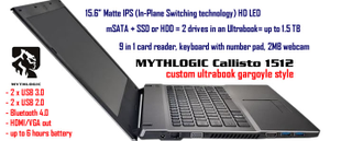 Illustration for article titled Introducing the Mythlogic Callisto 1512 (Clevo W550EU)